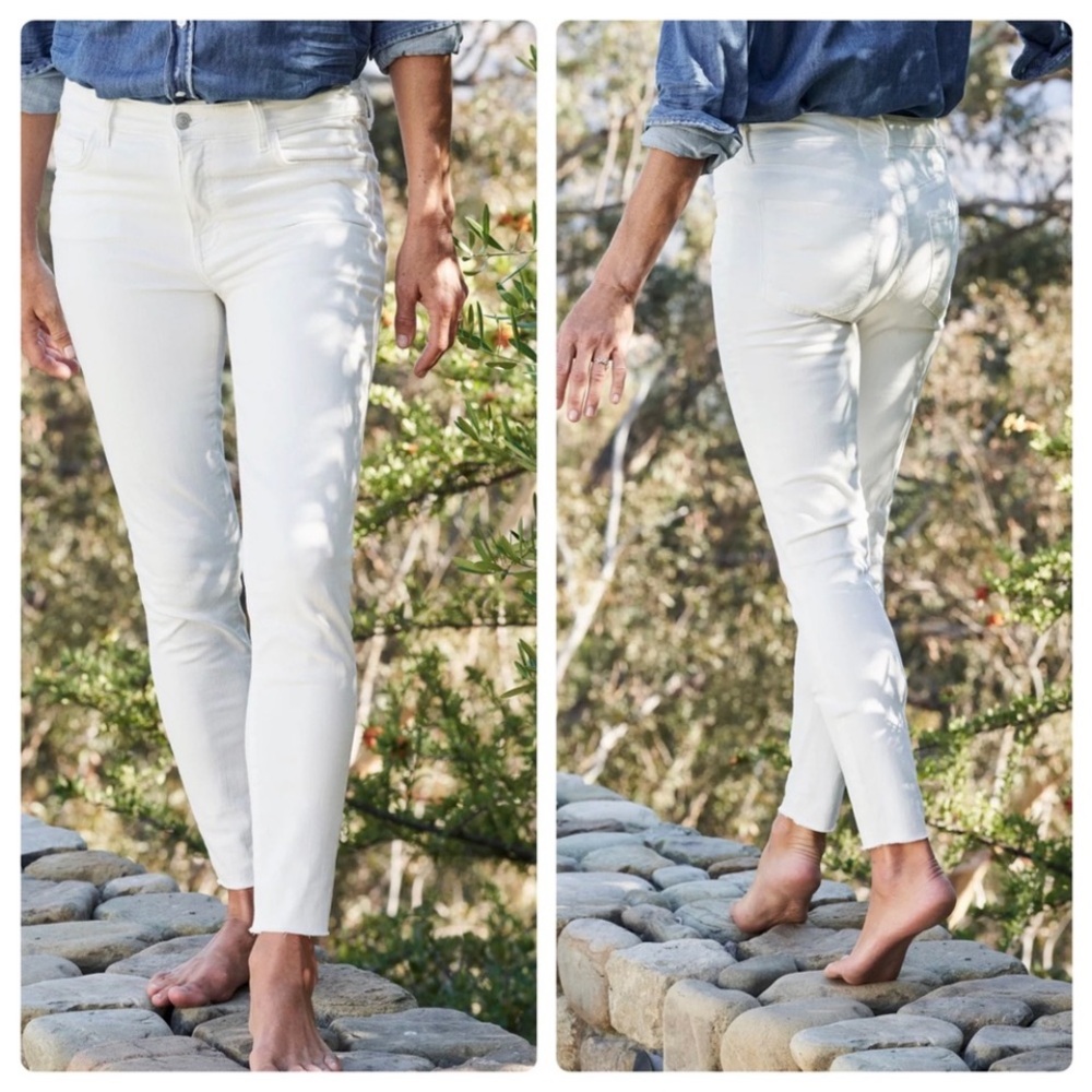 Frank & Eileen Sligo Skinny Jean Vintage White Italian Performance
Denim